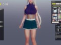GAME CHARACTER CREATION 3D Hentai Naruto Ino Yamanaka