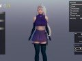 GAME CHARACTER CREATION 3D Hentai Naruto Ino Yamanaka