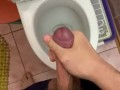 Hot Guy Is Peeing In The Public Toilet