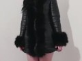 You asked for this one boys ! Fluffy jacket on and playing with myself ! Too hot to miss ! 