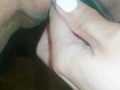 Kinky Girl Puts Fruits In Her Panties And Inserting Them Into Pussy - Angel Fowler