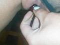 Kinky Girl Puts Fruits In Her Panties And Inserting Them Into Pussy - Angel Fowler