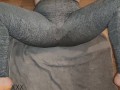 MILF Pissing in her yoga pants