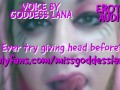 Ever try giving Head Before AUDIO ONLY