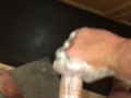 Noxzema tingles and burns my cock in a good way while jerking off covered in it, you should try it