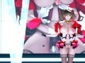 3D animation idol in slut suit on the stage sexy dance MMD