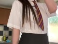 Old video of Ellie louise. BJust got home from school and daddies horny so I rode my dildo for him!