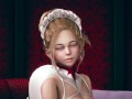 Lovely bitch in slut suit MMD R18 sex dance on a big cock