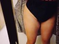 Sexy cheetah in lingerie tease