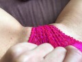 Girl Dreams Of A Hard Cock - Her Panties Overflow With Slime - LiluWetPussy