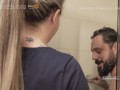 Hot shower sex with blonde big ass wife  Alessandra Maia e Aquele_Mario
