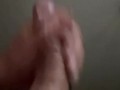 Rope tied balls unload cum!! Look at that COCK 