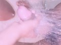 Sri Lankan Ebony Hot Wife Fringring while having Shower | නිශී අක්ක නාන ගමන් දාපු සෙල්ලම