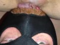 I just cum covered her pussy with multiple cumshots from 2 orgasms and I swallowed every cum drop