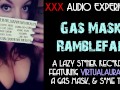 Talking & Masturbating While Wearing A Gas Mask (AUDIO ONLY ASMR)