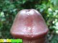 After Precum Seeps from my Hard Cock Hole a Huge Load of Cum Rushes out on Rapid Fire (Close Up)