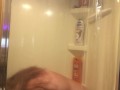 Goddessloves a good shower enema and doupche, watch water spray off my hard nipples and DD tits! BJ 
