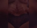 Daddys sexy slut - big boobs - lace panties - natural - no sound - cock needed