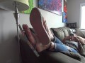 Dangling My Flip Flops in your Face!