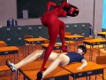 Meru succubus piledriver fucks in the University