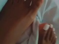 CUM ON MY TOES DADDY