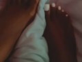CUM ON MY TOES DADDY