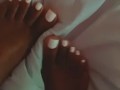 CUM ON MY TOES DADDY