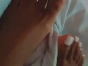 CUM ON MY TOES DADDY