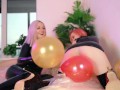 Air Balloon Fetish Compilation Inflatable Looner Fetish Video