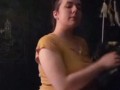 Curvy girl first solo video