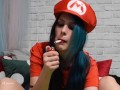 Smoking and Cuming Hot Mario - Cosplay Smoke Fetish Masturbation PornHub Exclusive Preview