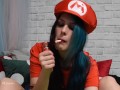 Smoking and Cuming Hot Mario - Cosplay Smoke Fetish Masturbation PornHub Exclusive Preview