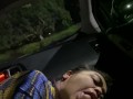 Sexy Asian Slut Picks Up BBC Boyfriend And Sucks his Dick In the Car 