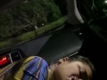 Sexy Asian Slut Picks Up BBC Boyfriend And Sucks his Dick In the Car 