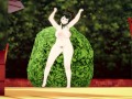 Shy girlfriend stripped off on camera for Tiktok views | naked spot with unshaven pussy|
