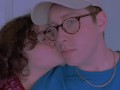 Couple makes cute bouncing boob and big booty video mixed gorgeous Spanish girl interracial love 