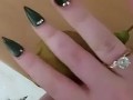 Weird nail fetish and pear ... Ellie Louise 