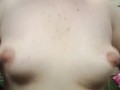 Playing with my boobs