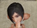 Pharah swallows big cock/ Фара заглатывает большой член