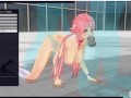 CM3D2 The Future Diary hentai - Yuno Gasai fucked in public