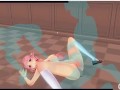 [CM3D2] The Future Diary hentai - Sexual fun with Yuno Gasai in locker room