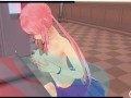 [CM3D2] The Future Diary hentai - Sexual fun with Yuno Gasai in locker room