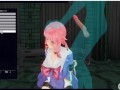 [CM3D2] The Future Diary hentai - Yuno Gasai throat fucked