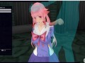 [CM3D2] The Future Diary hentai - Yuno Gasai throat fucked