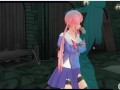 [CM3D2] The Future Diary hentai - Yuno Gasai throat fucked