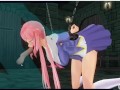 [CM3D2] The Future Diary hentai - Yuno Gasai throat fucked