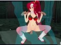 [CM3D2] Gurren Lagann hentai - Quick gangbang for Yoko Littner