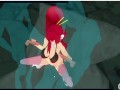[CM3D2] Gurren Lagann hentai - Quick gangbang for Yoko Littner