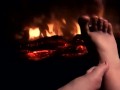 Warming my Feet up to give you a nice HOTT Footjob NO HEADPHONES REQUIRED