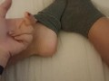 Girl in socks